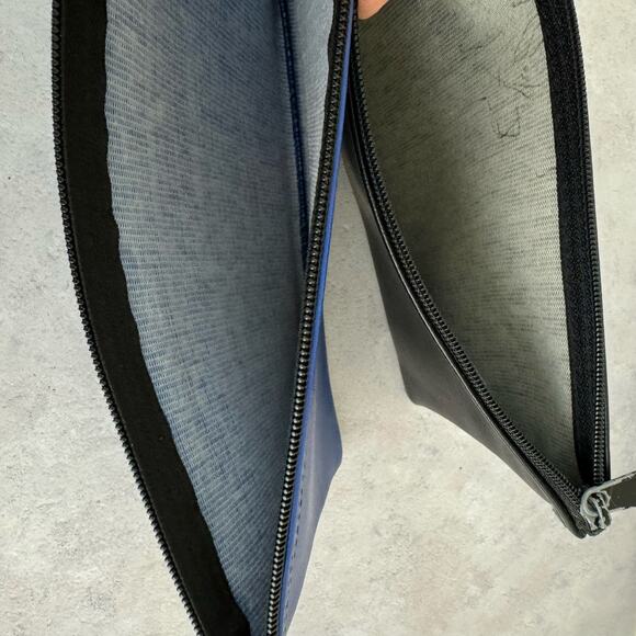 Lot 1 Vintage Locking Night Deposit Bank Money Bag 7 Pin Tumbler & 4 Small Bags - Picture 15 of 16